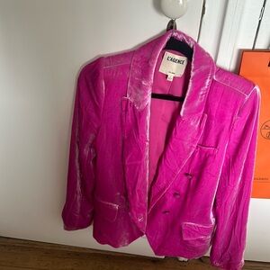 Beautiful velvet L ‘Agence blazer
